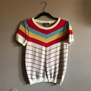 Modcloth double knit sweater top